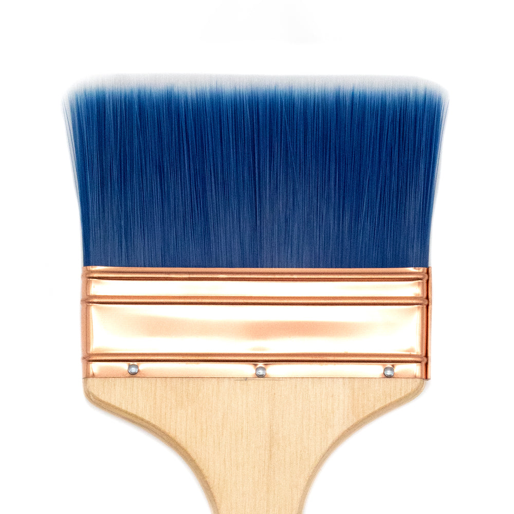 Colored Scrub Brush - Short Handle, Blue