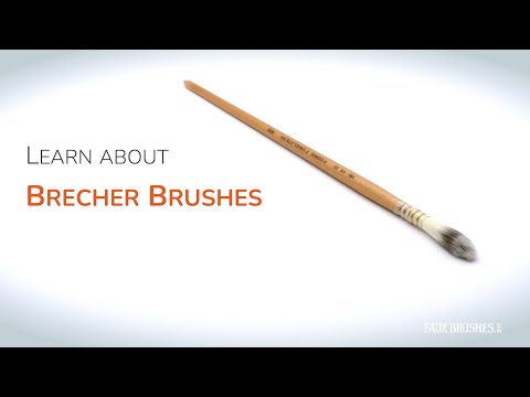 3-Header Pointed Brecher Brush (Samina Nylon) | MB-17