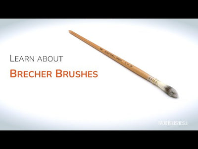 3-Header Pointed Brecher Brush (Samina Nylon) | MB-17