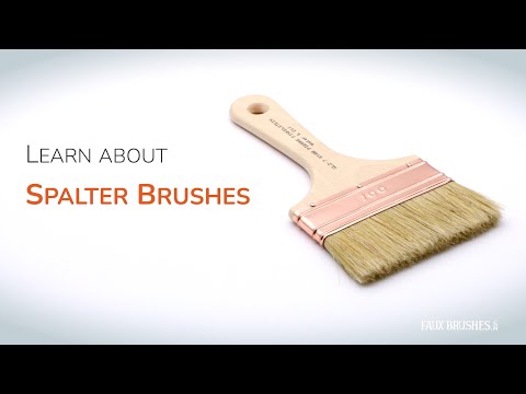 4-in-1 Flat Spalter Brush (Bristle) | GLZ-09