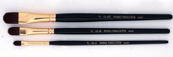 Economy Filbert Brush (Ruby Nylon)